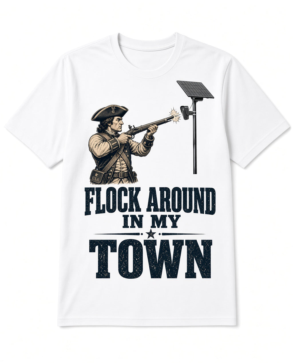 Flock Around in My Town T-shirt