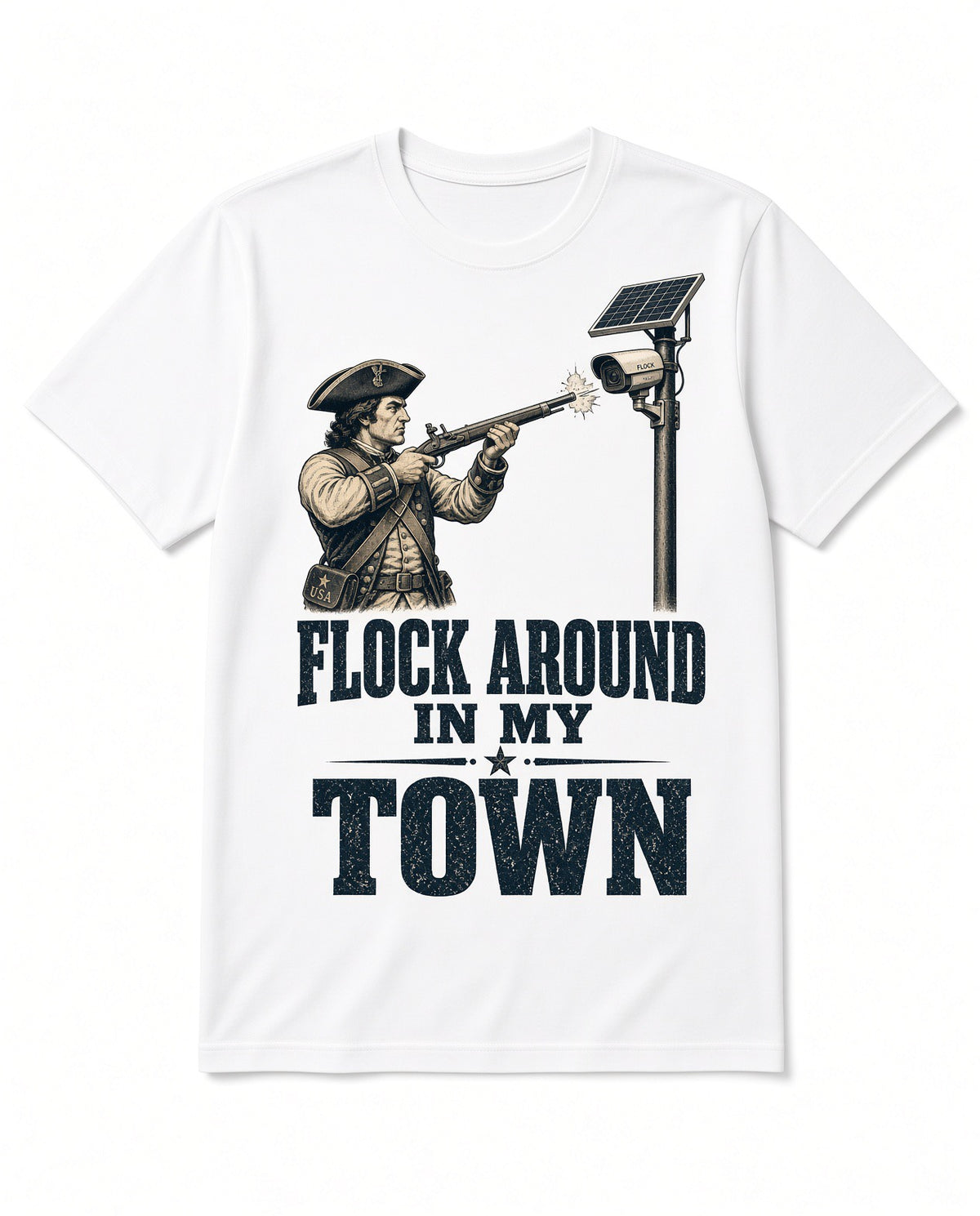 Flock Around in My Town T-shirt